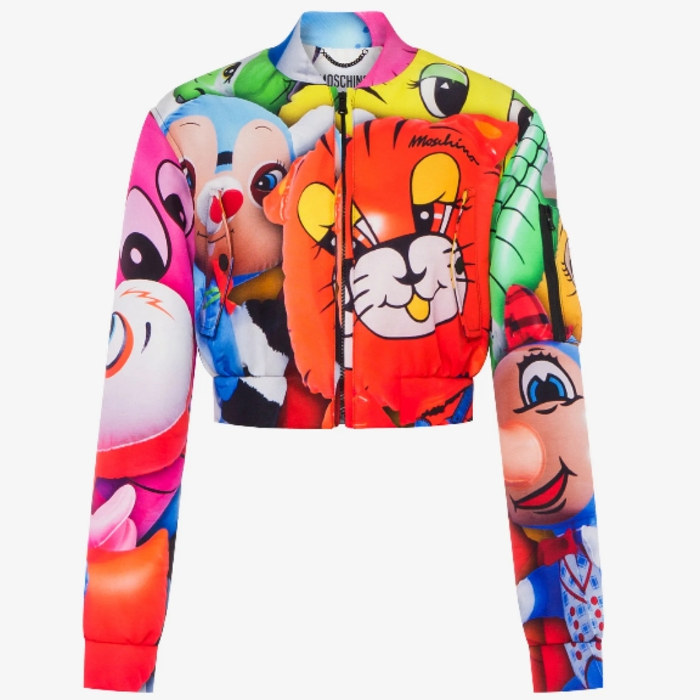 Moschino Inflatable Animals Ottoman Bomber Jacket